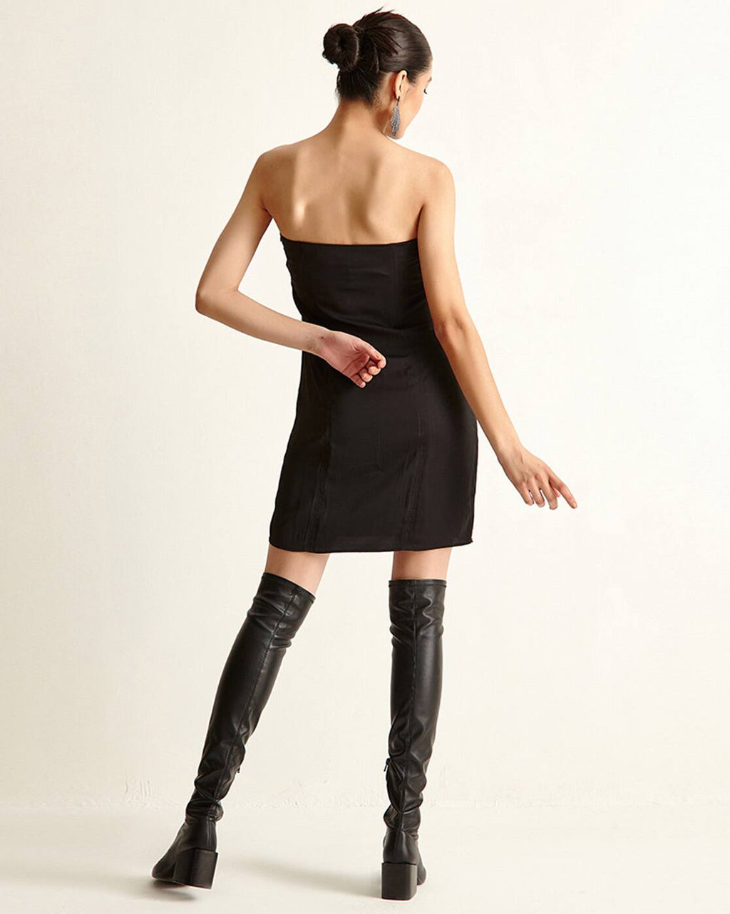 Dress with Bow Accent