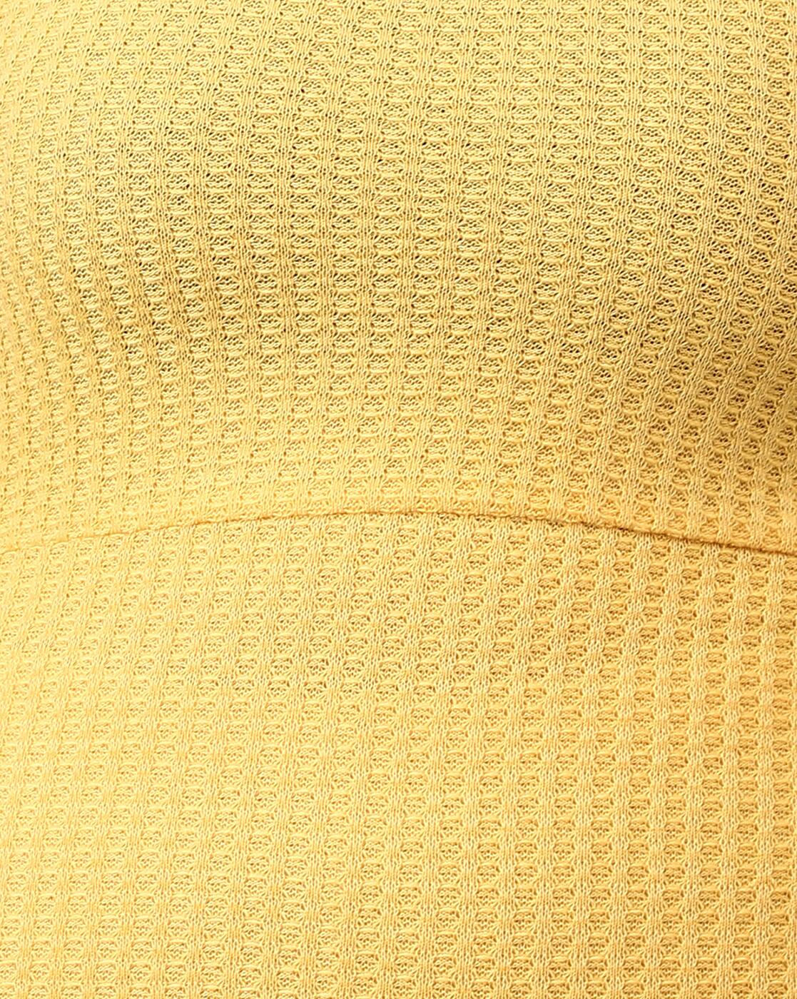 Strapless Side Tie-Up Textured Bodycon Dress