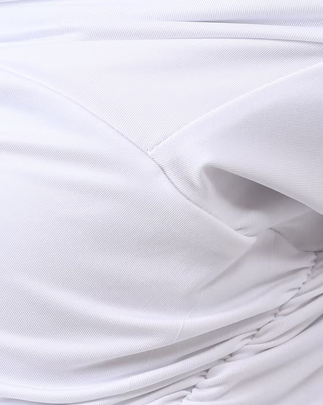 Party Fitted Off Shoulder Front Twisted Knot Crop Blouson Top