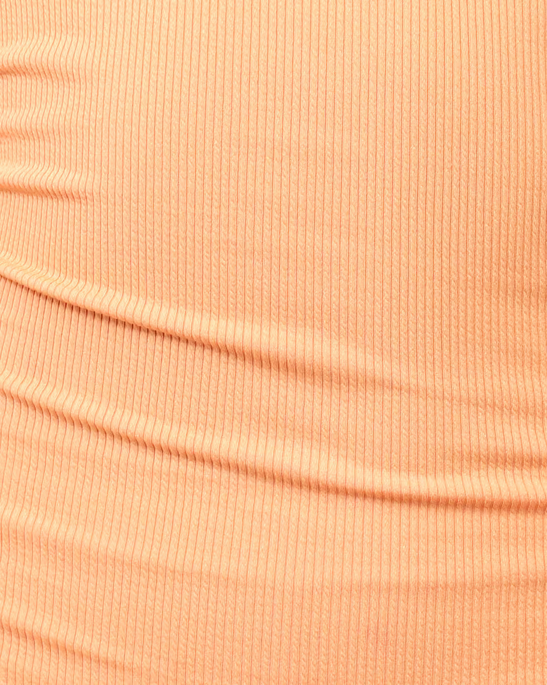 Spaghetti Strap Ribbed Side Ruched Bodycon Dress