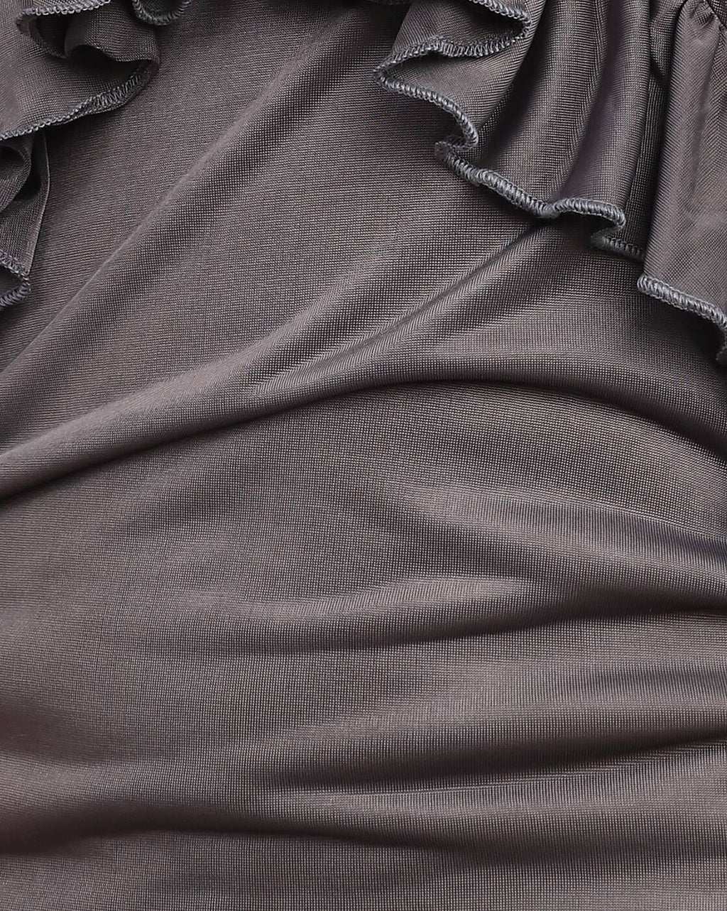 Dressbees Party Spaghetti Strap Ruffle Seam Mini Bodycon Dress