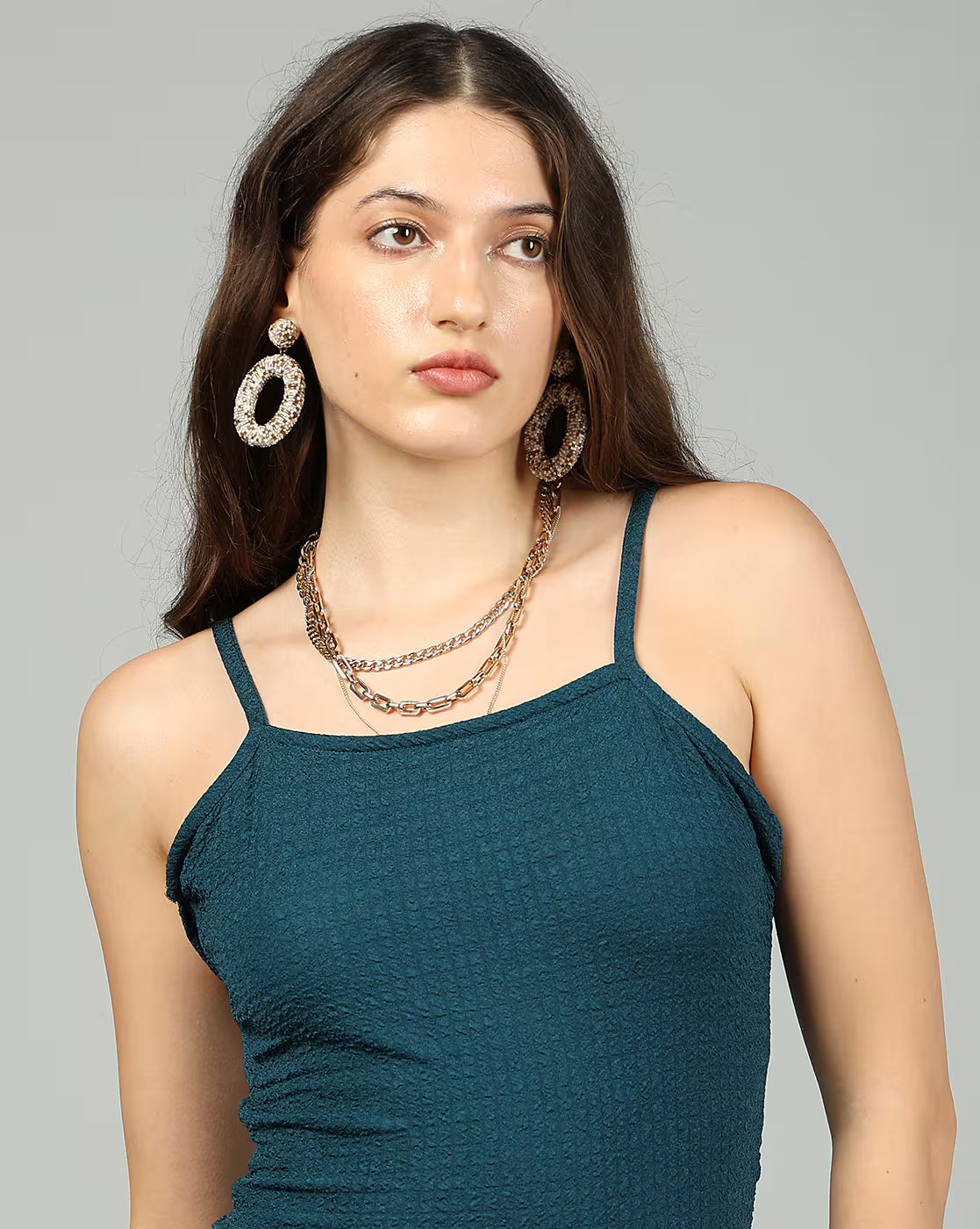 Party Spaghetti Strap Twisted Back Knot Bodycon Dress