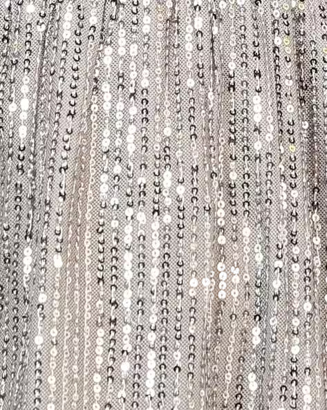 Dressbees party sequined mock wrap dress